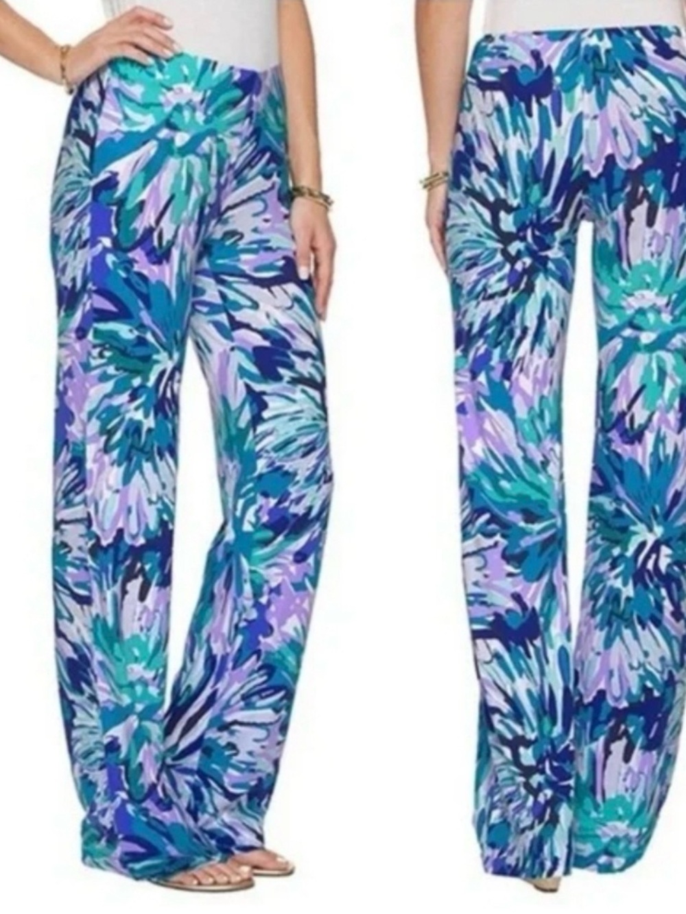 🌸 NWT Lilly Pulitzer Georgia May Palazzo Pants ($138)